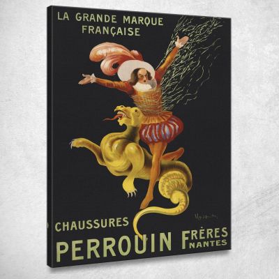 Scarpe Dei Fratelli Perrouin Leonetto Cappiello lcp26 quadro stampa su tela