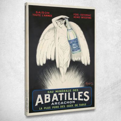 Acqua Minerale Abatilles Leonetto Cappiello lcp44 quadro stampa su tela