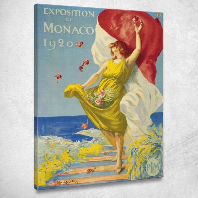 Mostra Di Monaco Leonetto Cappiello lcp46 quadro stampa su tela