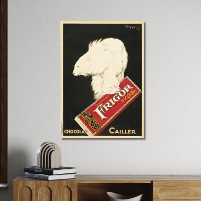 Frigor Chocolat Cailler Leonetto Cappiello lcp51 quadro stampa su tela