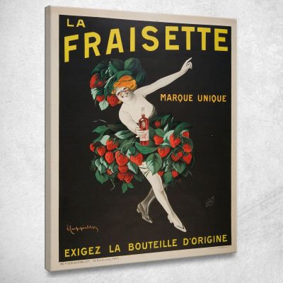 La Fragola Leonetto Cappiello lcp60 quadro stampa su tela