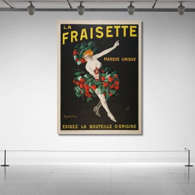 La Fragola Leonetto Cappiello lcp60 quadro stampa su tela