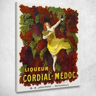 Liquore Cordial-Médoc Leonetto Cappiello lcp74 quadro stampa su tela