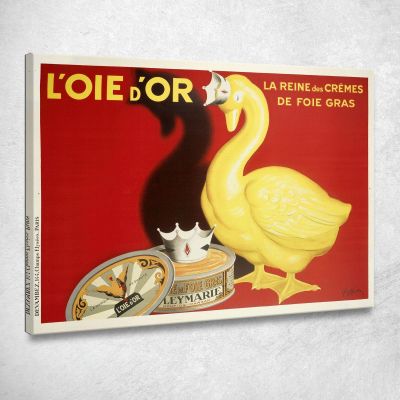 L'Oie D'Or Leonetto Cappiello lcp77 quadro stampa su tela