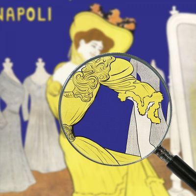 Novita Per Signora Leonetto Cappiello lcp86 quadro stampa su tela