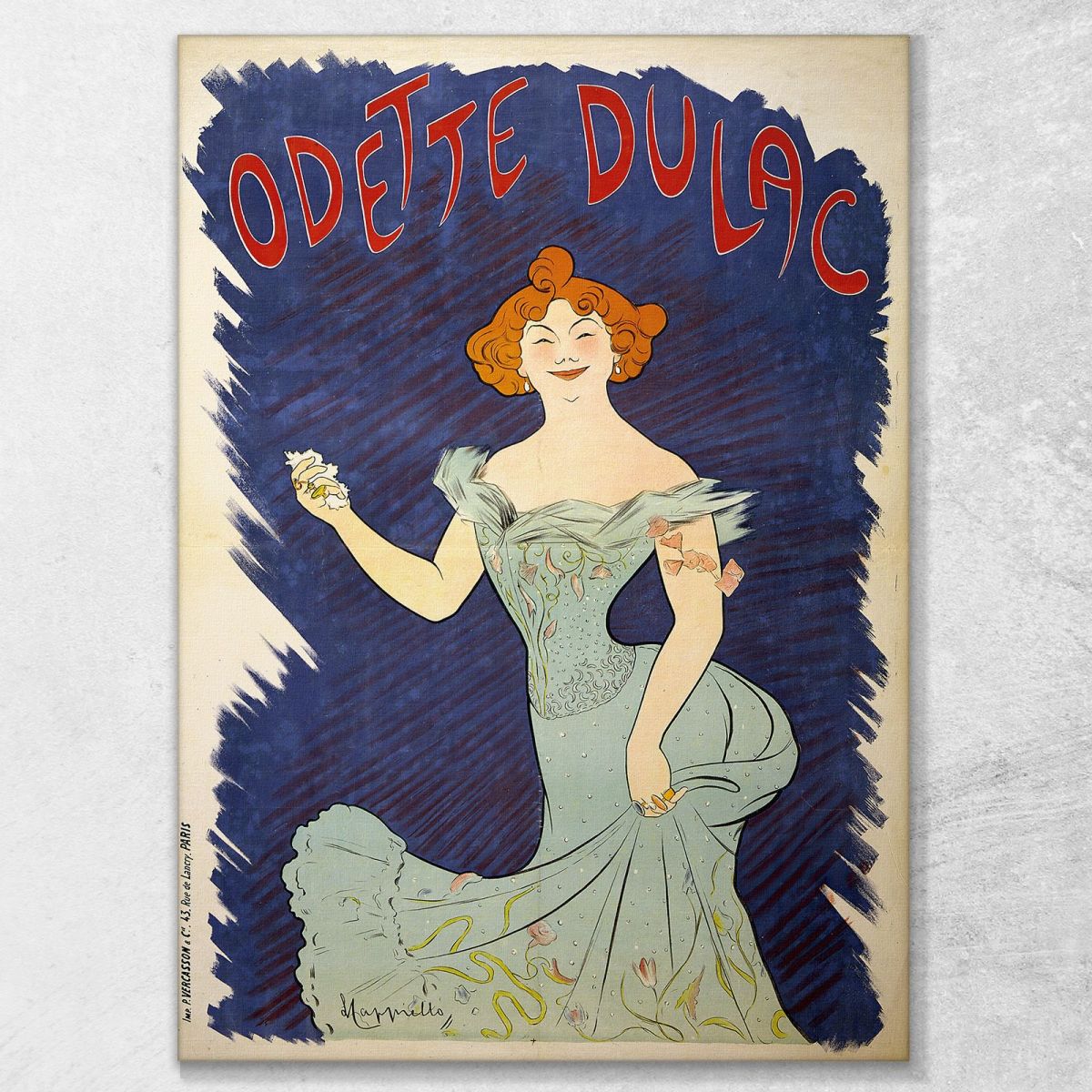 Odette Dulac Leonetto Cappiello lcp88 quadro stampa su tela