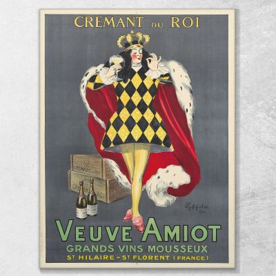 La Vedova Amiot Leonetto Cappiello lcp113 quadro stampa su tela