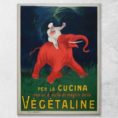 Vegano 2 Leonetto Cappiello lcp115 quadro stampa su tela