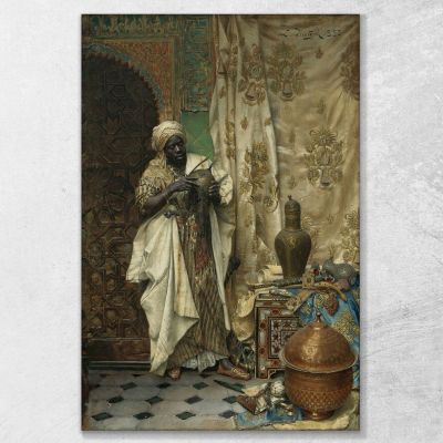 L'Ispezione Ludwig Deutsch ldt29 quadro stampa su tela