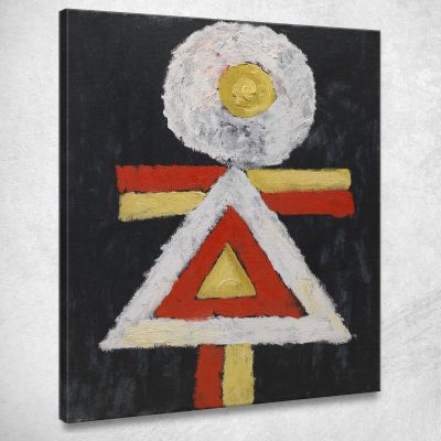 Figura Geometrica Marsden Hartley mhr11 quadro stampa su tela