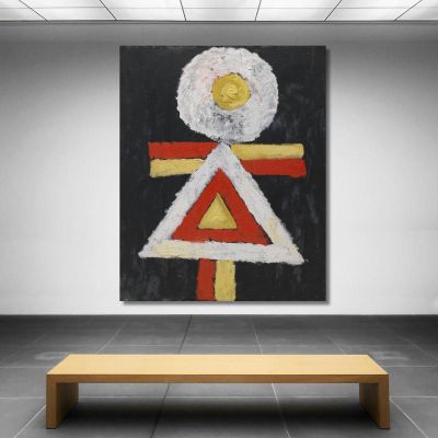 Figura Geometrica Marsden Hartley mhr11 quadro stampa su tela