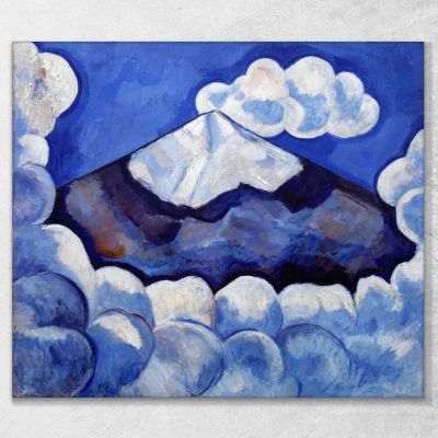 Popocatepetl Mattina Vivace Messico Marsden Hartley mhr27 quadro stampa su tela