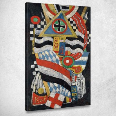 Ritratto Di Un Ufficiale Tedesco Marsden Hartley mhr28 quadro stampa su tela