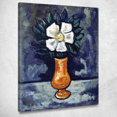 Fiore Bianco Marsden Hartley mhr57 quadro stampa su tela