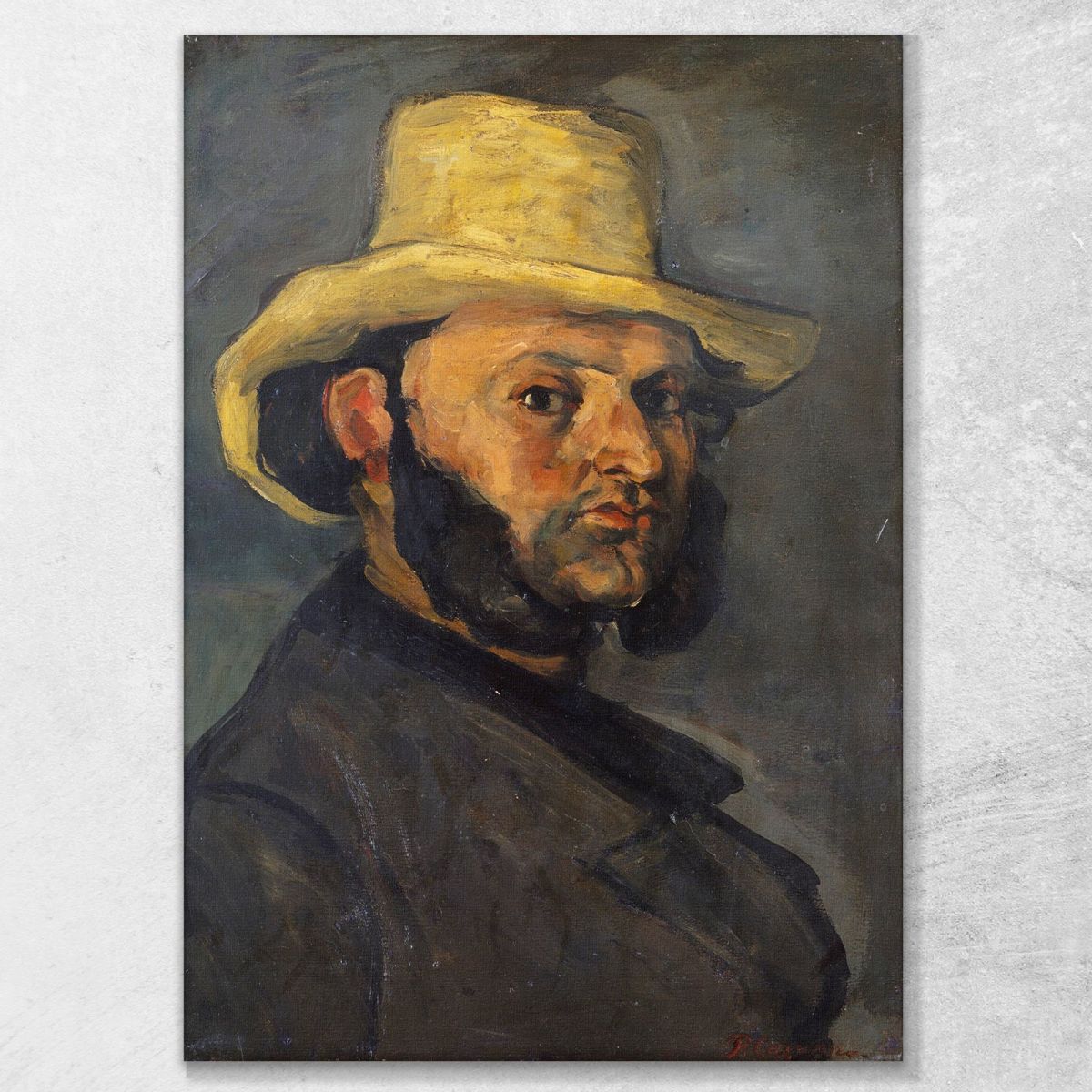 Gustavo Boyer Paul Cézanne pcz30 quadro stampa su tela