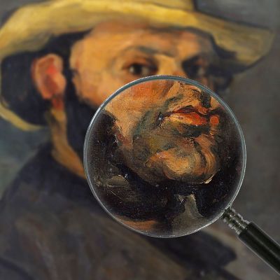 Gustavo Boyer Paul Cézanne pcz30 quadro stampa su tela