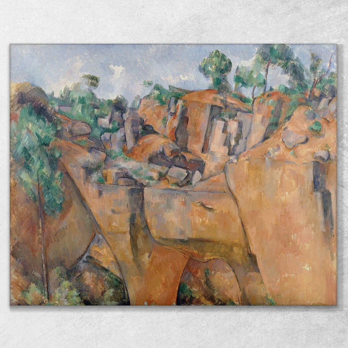 □100部限定□Paul Cezanne□陶板画◇ Copen◇ Cezanne's