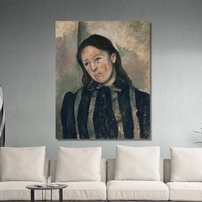 Ritratto Di Madame Paul Cézanne pcz75 quadro stampa su tela