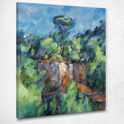 Cava A Bibémus Paul Cézanne pcz79 quadro stampa su tela