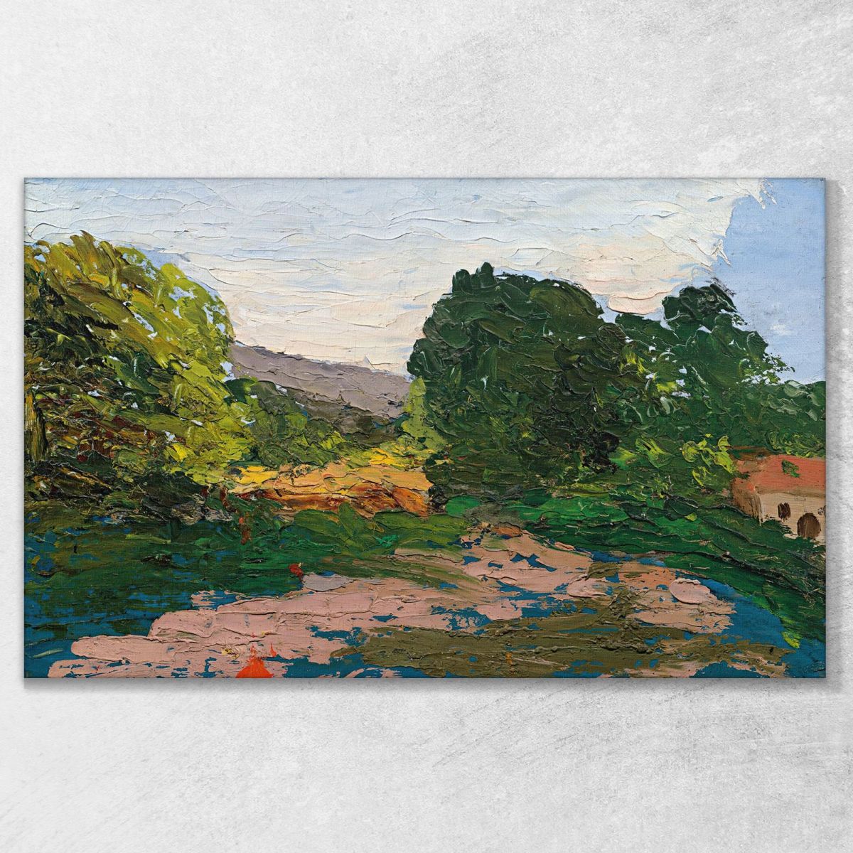 Paesaggio Meridionale Paul Cézanne pcz192 quadro stampa su tela