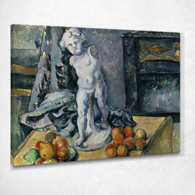 Natura Morta Con Statuetta Paul Cézanne pcz214 quadro stampa su tela