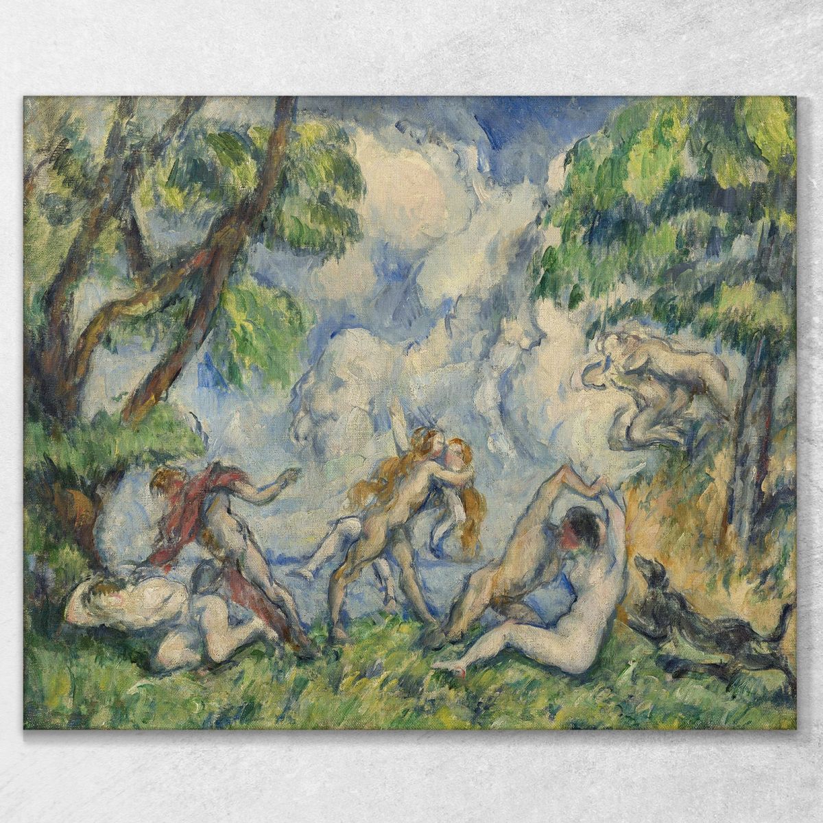 La Battaglia Dell'Amore Paul Cézanne pcz223 quadro stampa su tela