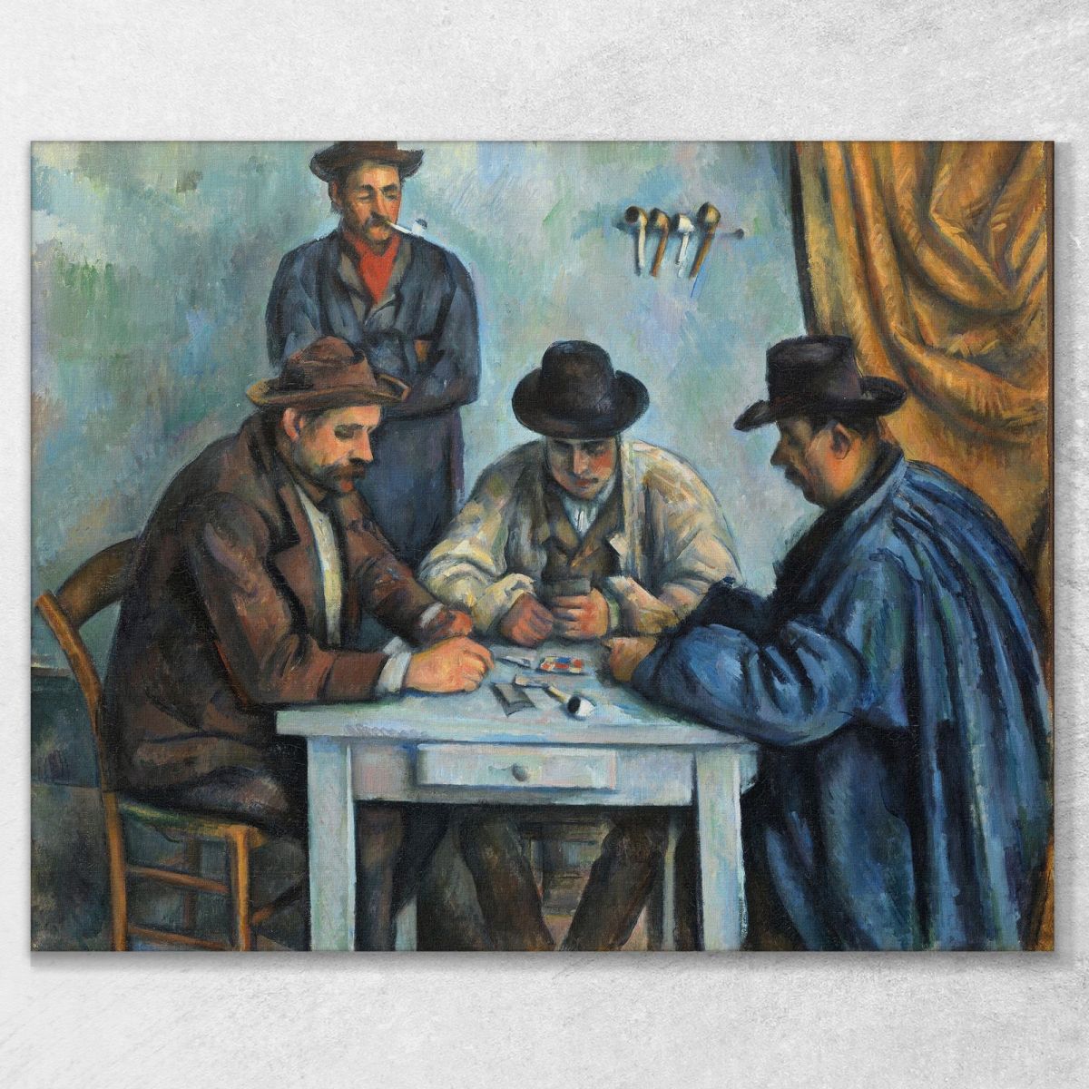 I Giocatori Di Carte Paul Cézanne pcz225 quadro stampa su tela