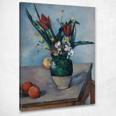 Il Vaso Di Tulipani Paul Cézanne pcz235 quadro stampa su tela