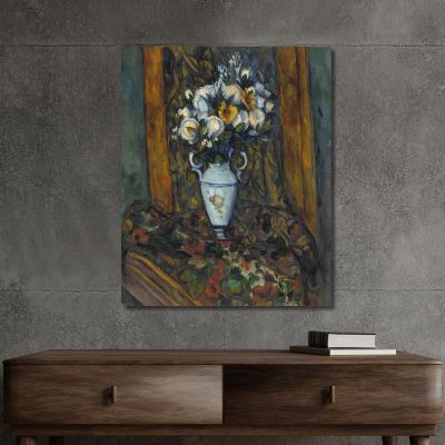 Vaso Di Fiori Paul Cézanne pcz238 quadro stampa su tela