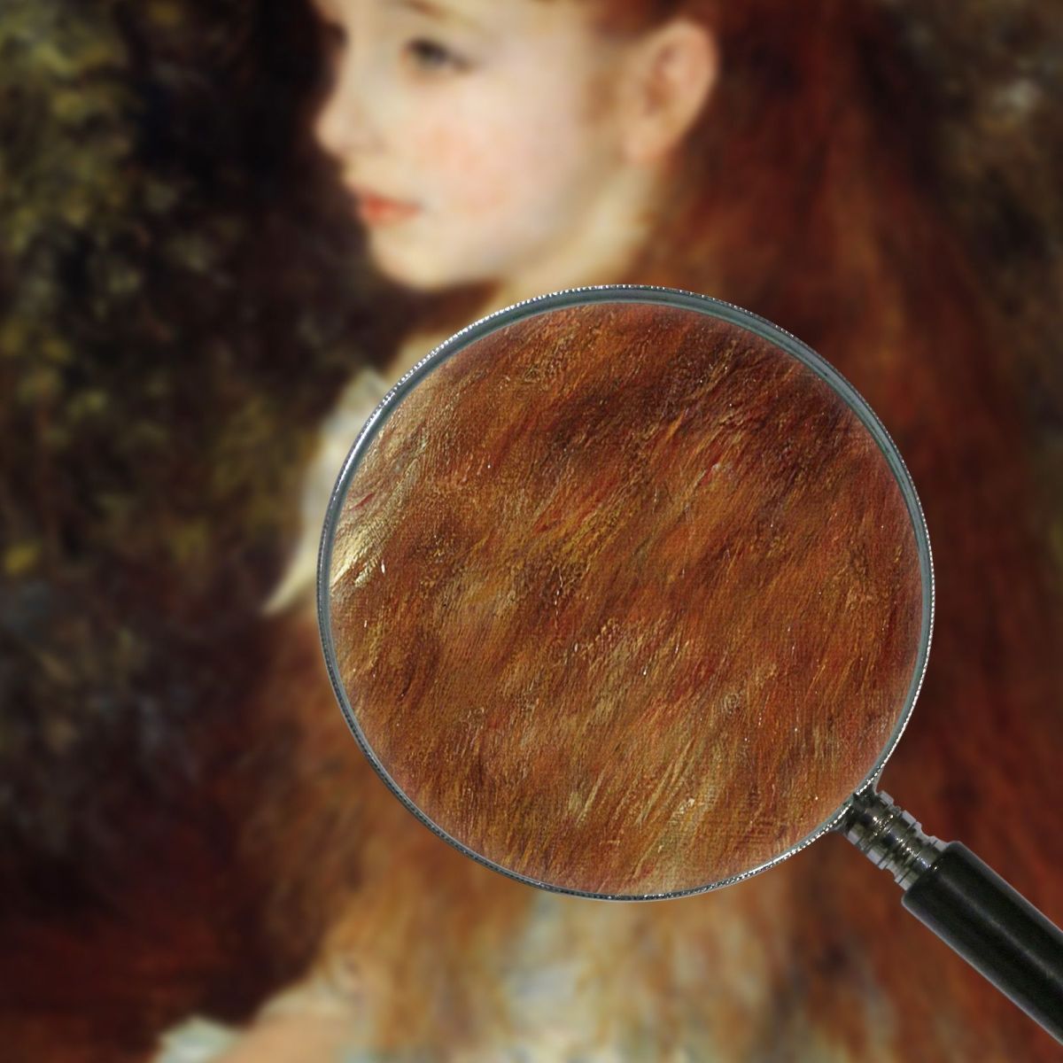 Ritratto Di Mademoiselle Irène Cahen D'Anvers Pierre-Auguste Renoir par21 quadro stampa su tela