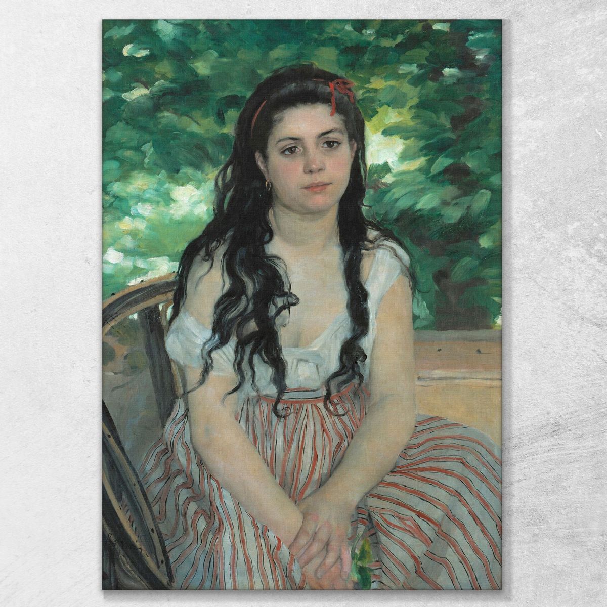 Nell'Estate Renoir Pierre-Auguste Renoir par23 quadro stampa su tela