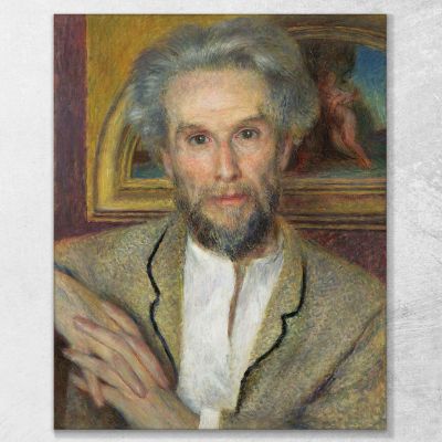 Víctor Choquet Pierre-Auguste Renoir, par87 cuadro en lienzo