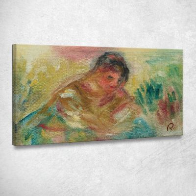Frammento Di Busto Di Donna Pierre-Auguste Renoir par172 quadro stampa su tela