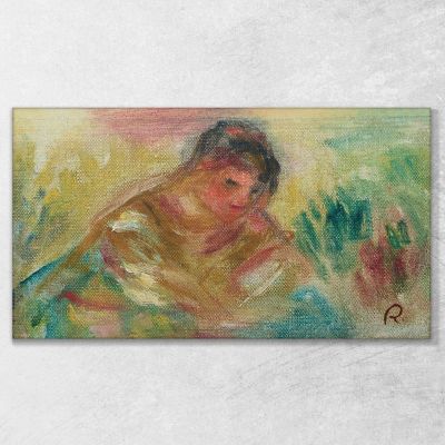 Frammento Di Busto Di Donna Pierre-Auguste Renoir, par172 quadro stampa su tela