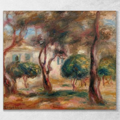 El Jardín De Las Collettes Pierre-Auguste Renoir, par314 cuadro en lienzo