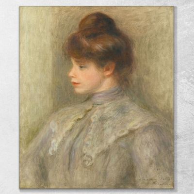 Madame Valtat Born Suzanne Noël Pierre-Auguste Renoir, par338 canvas print