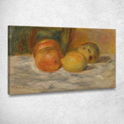 Natura Morta Con Frutta Pierre-Auguste Renoir par350 quadro stampa su tela