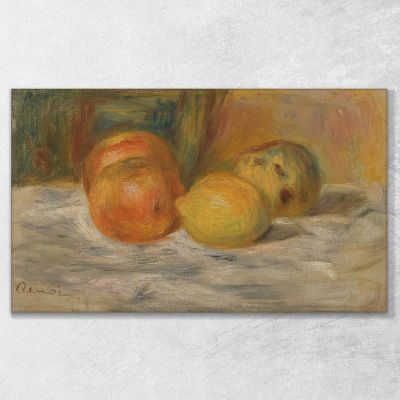 Bodegón Con Fruta Pierre-Auguste Renoir, par350 cuadro en lienzo