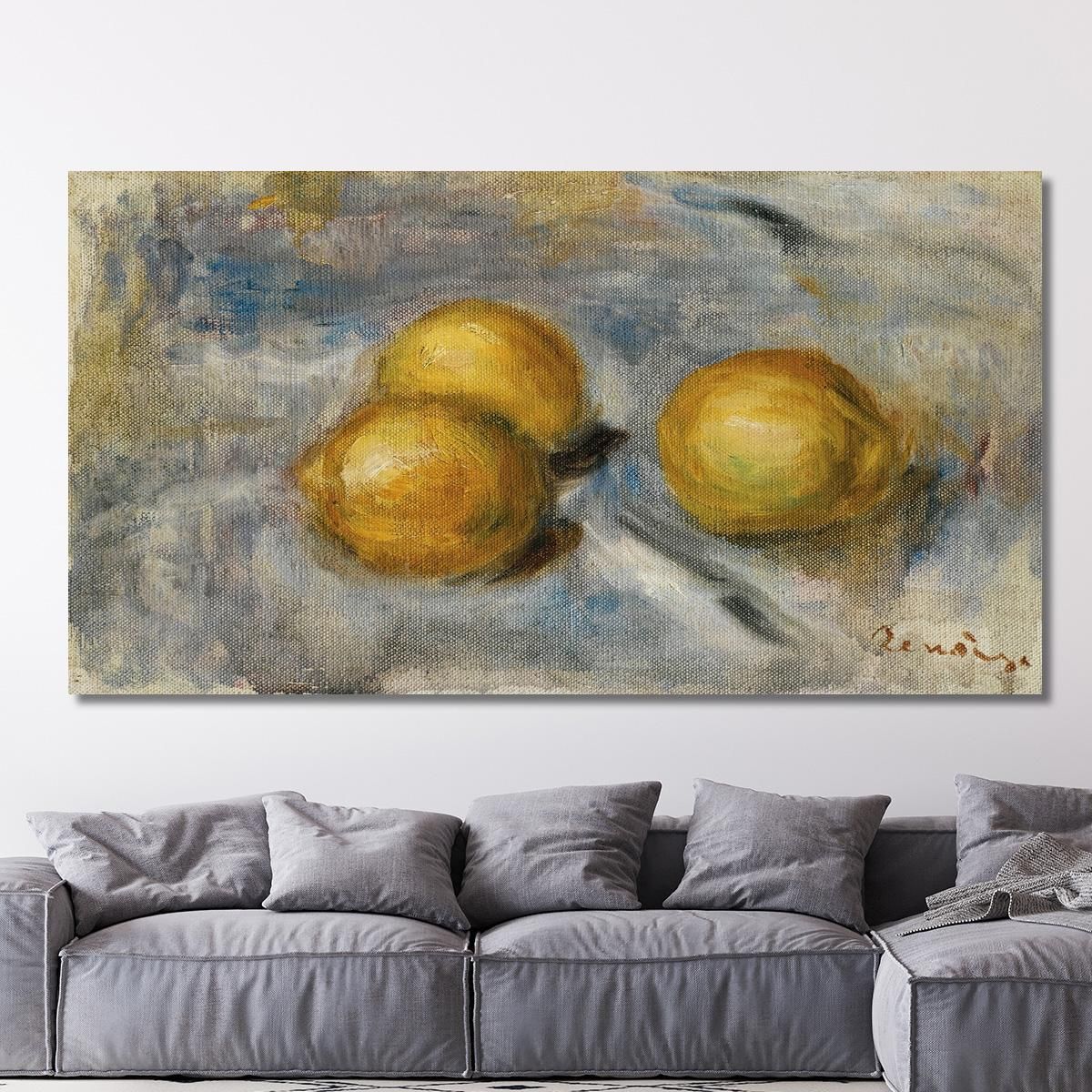 Nature Morte Aux Citrons Pierre-Auguste Renoir tableau impression