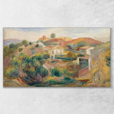 Landscape With Houses Pierre-Auguste Renoir, par384 canvas print