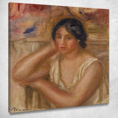 Ritratto Di Gabriele Pierre-Auguste Renoir par410 quadro stampa su tela