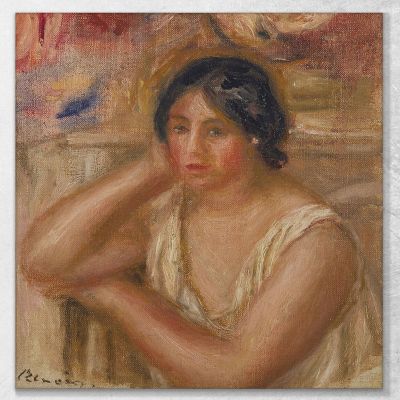 Retrato De Gabriela Pierre-Auguste Renoir, par410 cuadro en lienzo