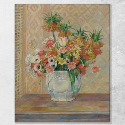 Pierre-Auguste Renoir、NATURE MORTE Fleurs Nature Morte Pierre-Auguste Renoir tableau impression