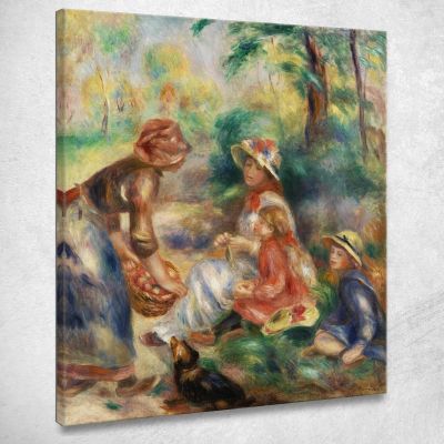 Venditore Di Mele Pierre-Auguste Renoir par541 quadro stampa su tela