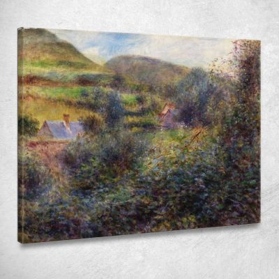 Dintorni Di Berneval Pierre-Auguste Renoir par561 quadro stampa su tela