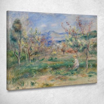 Paesaggio Pierre-Auguste Renoir par570 quadro stampa su tela