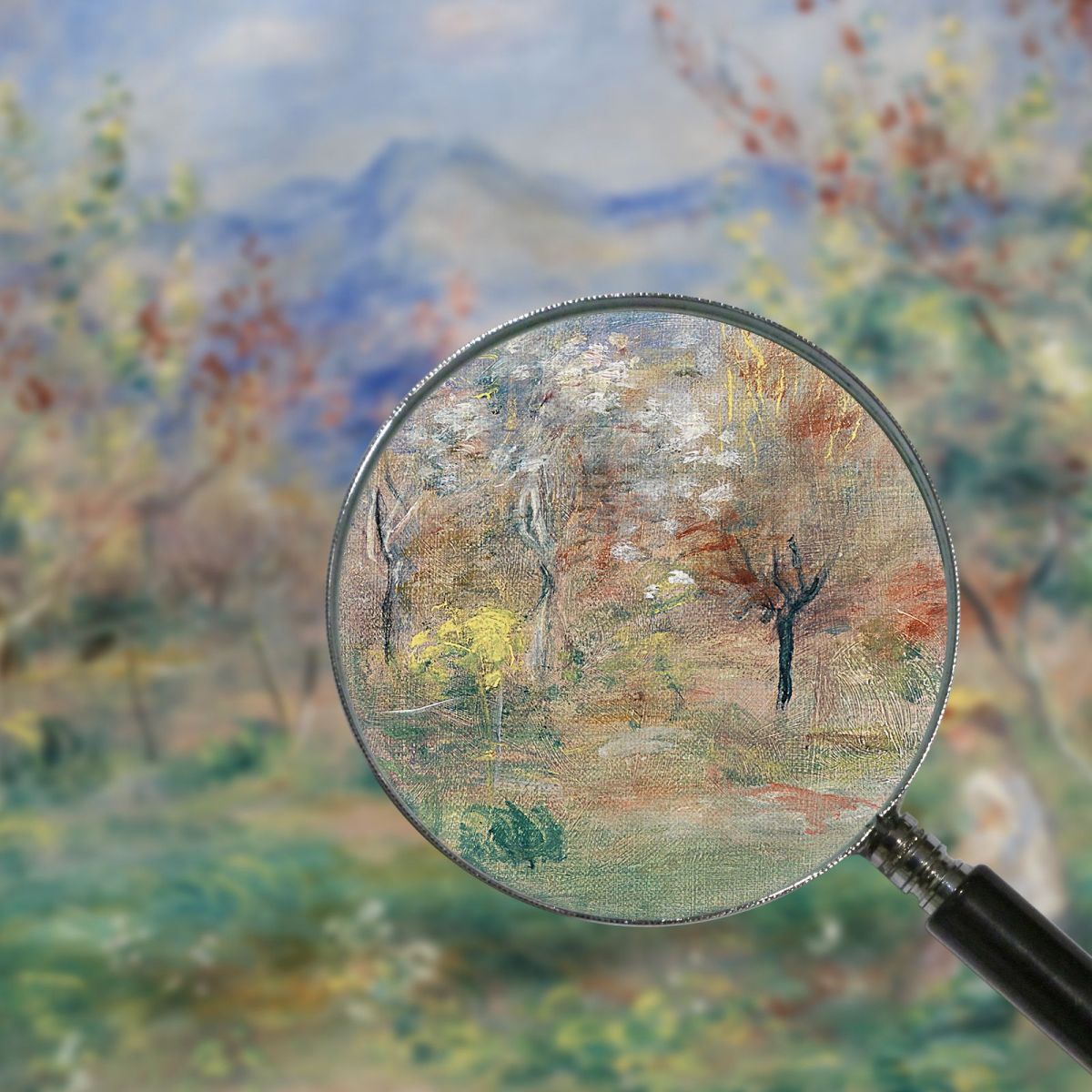 Paesaggio Pierre-Auguste Renoir par570 quadro stampa su tela