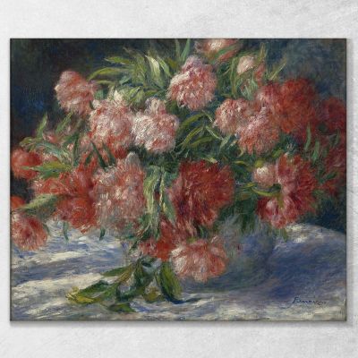 Peonies Pierre-Auguste Renoir, par586 canvas print