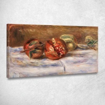 Granate Di Melograni 1910 Pierre-Auguste Renoir par594 quadro stampa su tela