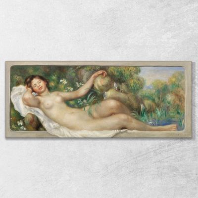Nudo Sdraiato Pierre-Auguste Renoir par600 quadro stampa su tela